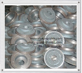 Gối gang - con lăn băng tải D42 - D350